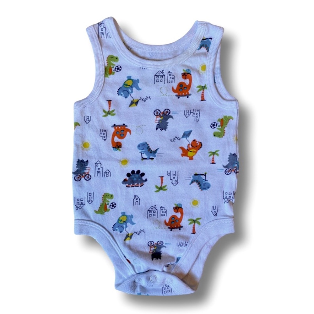 Garanimals 0-3M Playful Dino Onesie